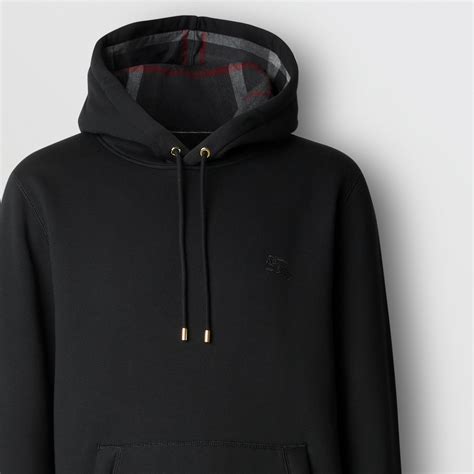 burberry hoodie svart|size guide for burberry hoodies.